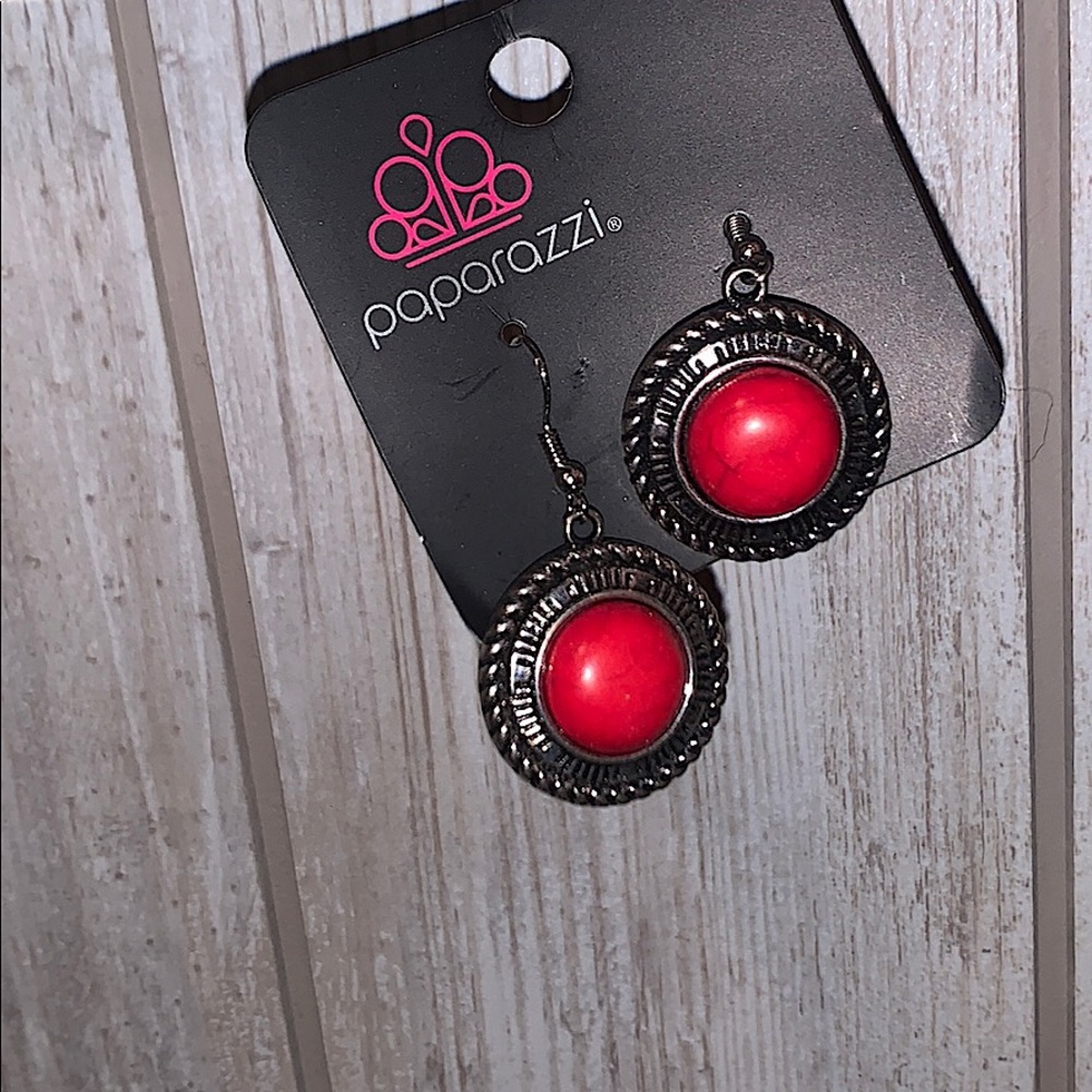 Rose Colored Earings